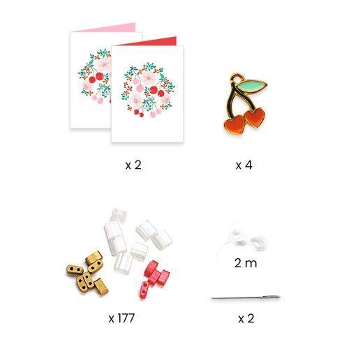 Djeco You&Me - Armbandjes maken 'Tila en kersen' (+8j)