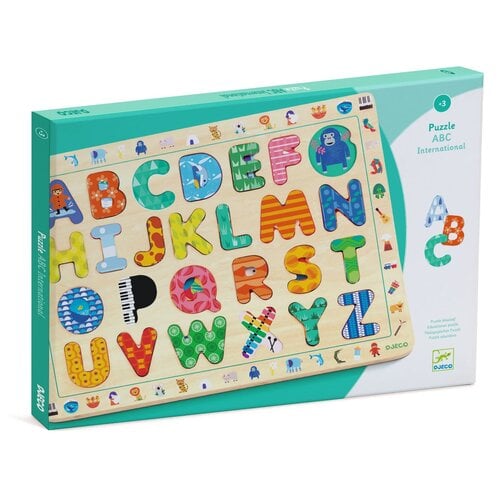 Djeco Inlegpuzzel letters