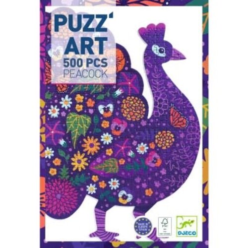 Djeco Puzzel Puzz'Art 500 st pauw Djeco Puzzel Puzz'Art 500 st pauw