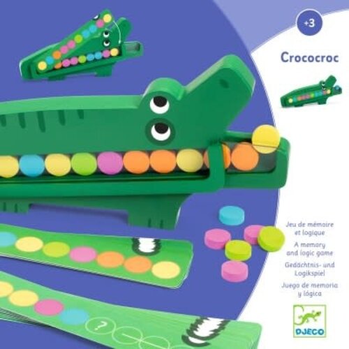Djeco Kleuren rangschikken Crococroc