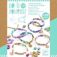 DIY - Armbandjes van papier 'chic en goudkleurig' (7-12j)