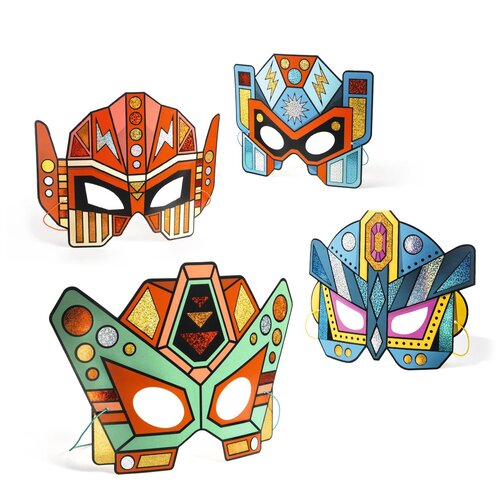Djeco DIY - Maskers maken 'Robots' (+5j)