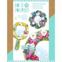 DIY - Spiegels versieren "Bloemenvreugde" (+6j)