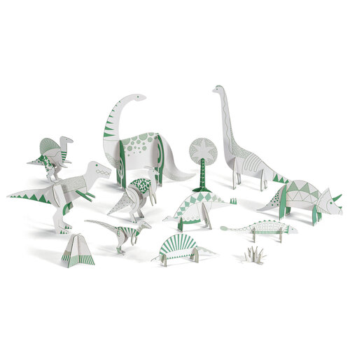 Djeco Knutselpakket - 3D-objecten 'Dino' (+5j)