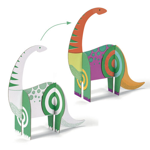 Djeco Knutselpakket - 3D-objecten 'Dino' (+5j)