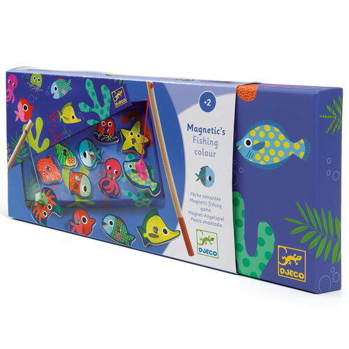 Djeco Spel - Magnetisch visspel 'colour' (+2j)