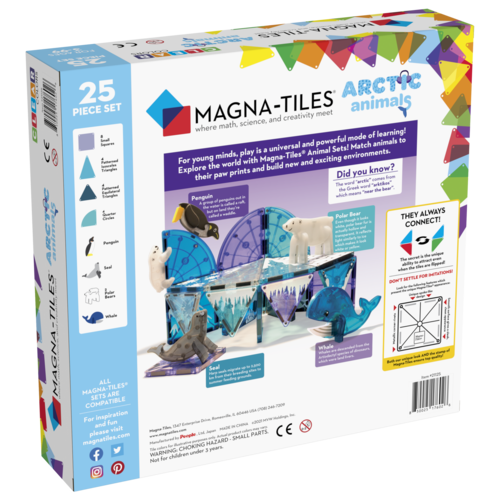 Magna-Tiles MAGNA-TILES® Arctic Animals 25 Piece Set