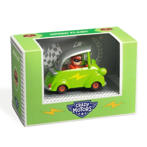 Djeco Green Flash Crazy Motors