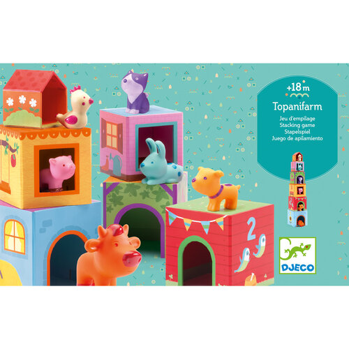 Djeco Stapelspel - Topanifarm (+18m)