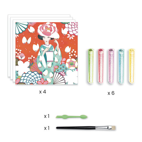 Djeco Knutseldoos - Glitterpoeder 'Dagdroom' (7-12j)