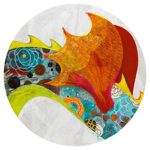 Djeco Vloerpuzzel 'Draak', 58 st