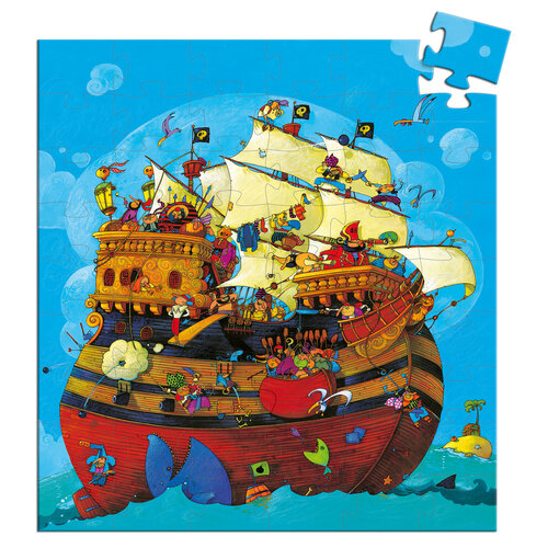 Djeco Djeco - Puzzel 'Piratenschip' 54 st - +5j
