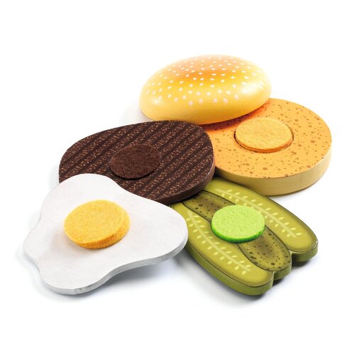 Djeco Rollenspel - Kelly & Johnny "Hamburgers" (+3)
