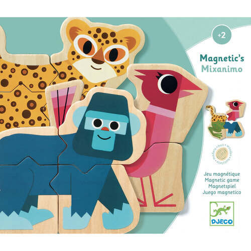 Djeco Magnetische Puzzel - Mixanimo (+2)