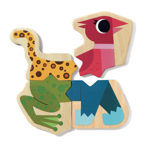 Djeco Magnetische Puzzel - Mixanimo (+2)