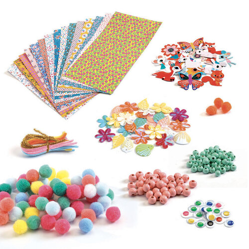 Djeco Knutseldoos - Creativity box 'Eenhoorn' (5-8j)