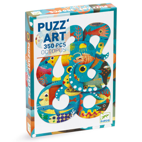 Djeco Puzzel Octopus 350 st Djeco Puzzel Octopus 350 st