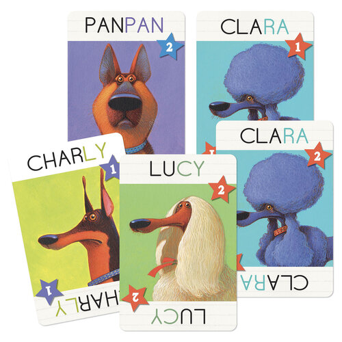 Djeco Spel 'Top Dogs' van Djeco Djeco Spel 'Top Dogs' van Djeco