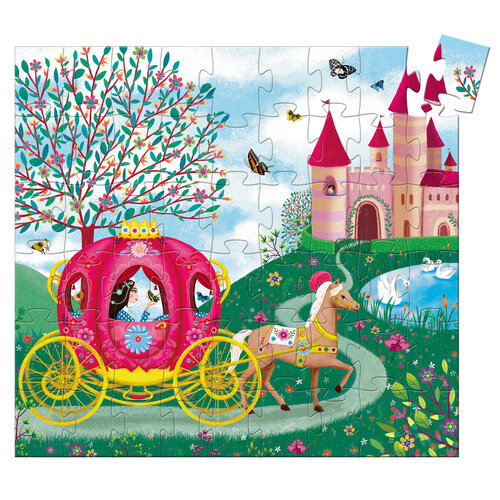 Djeco Puzzel 'De koets van Elise' 54 st