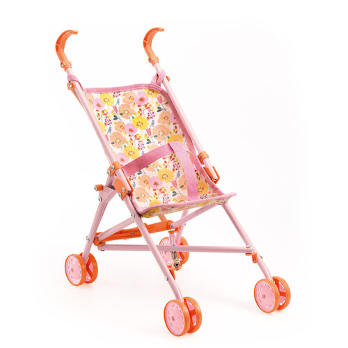 Djeco Poppenbuggy Poméa bloemen