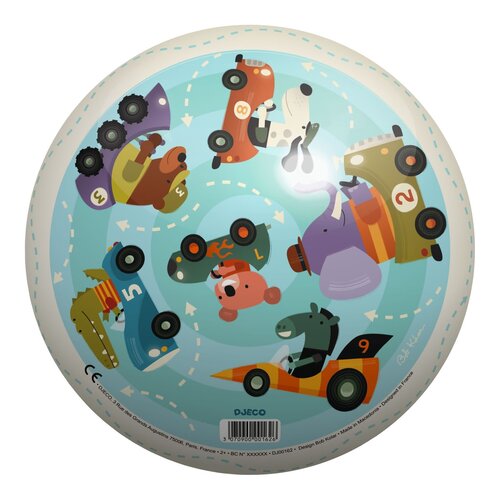 Djeco Djeco bal 22 cm voertuigen