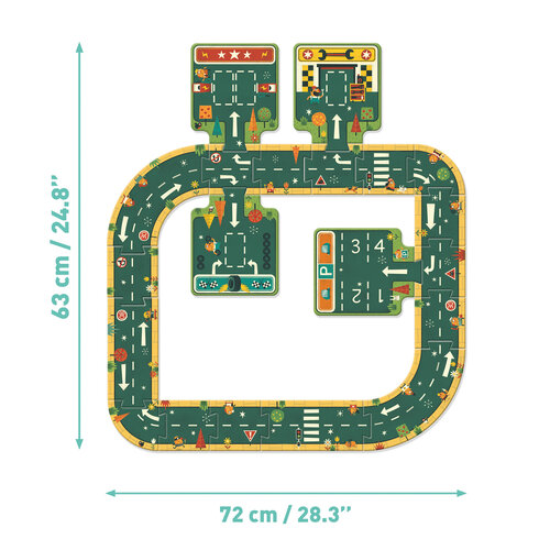 Djeco Djeco puzzel autoweg 21 st