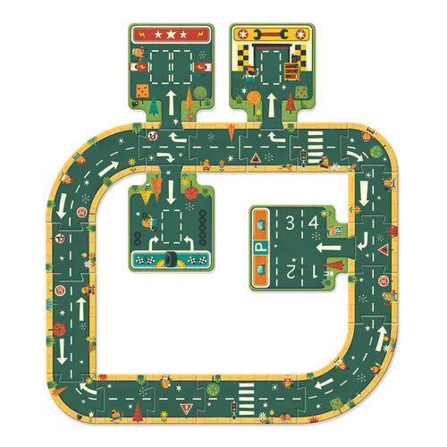 Djeco Djeco puzzel autoweg 21 st