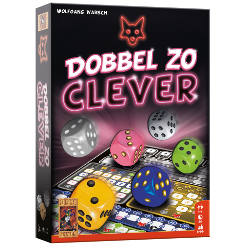 999 Games Dobbel zo Clever - Dobbelspel 999 Games Dobbel zo Clever - Dobbelspel