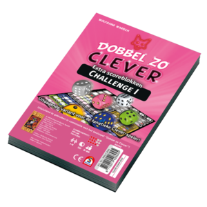 999 Games Scoreblok 'Dobbel zo clever challenge'