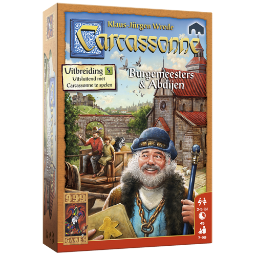 999 games Carcassonne: Burgemeesters en Abdijen
