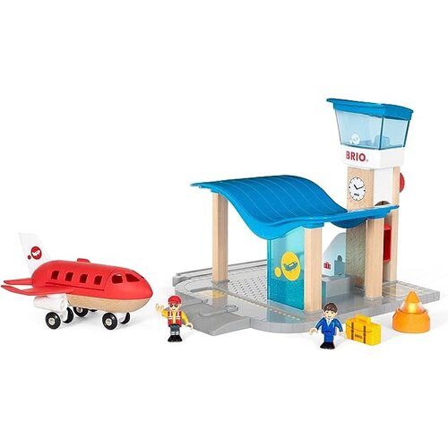 Brio Brio vlieghaven met controletoren