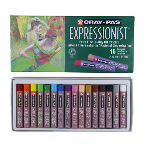 Bruynzeel 16 oliepastels 'Expressionist'