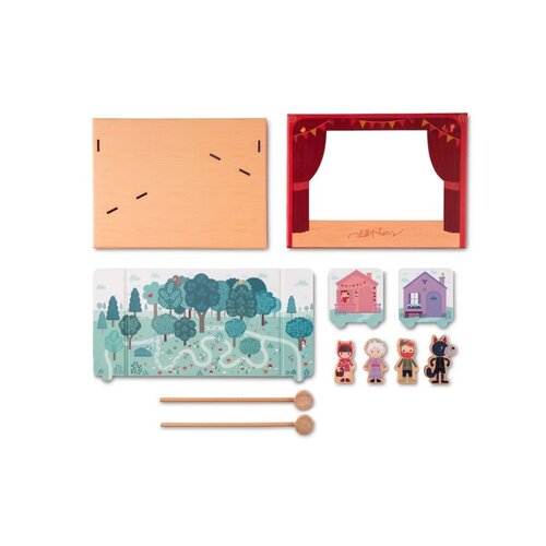 Lilliputiens Theater Roodkapje van Lilliputiens Lilliputiens Theater Roodkapje van Lilliputiens