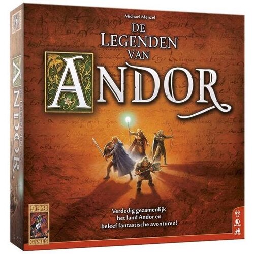 999 games Spel: De legenden van Andor