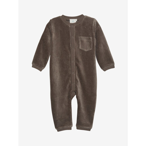 ENFANT En Fant - Playsuit Velour Corduroy chocolat chip 215174