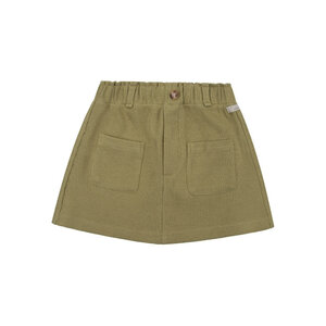 Daily7 Corduroy skirt green olive