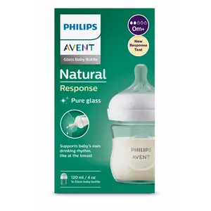 Avent Natural 3.0 zuigfles 120 ml Glas