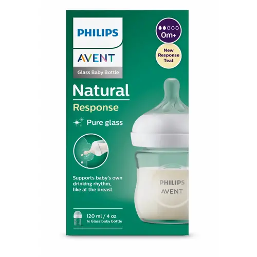 Avent Natural 3.0 zuigfles 120 ml Glas