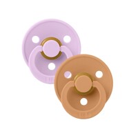 T2 Fopspeen bibs violet sky / pumpkin