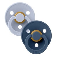 Fopspeen bibs T2 -  dusty blue / steel blue