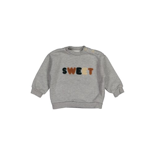 Beans SNAIL-Cotton fleece sweatshit Sweet - Grey W2334790
