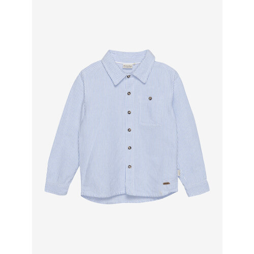 Minymo Minymo - Shirt LS Y/D 133330 -Ashley Blue Minymo Minymo - Shirt LS Y/D 133330 -Ashley Blue