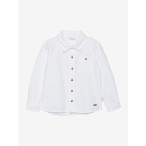 Minymo Minymo - Shirt LS 133329 - White