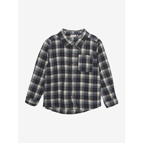 Minymo Minymo - Shirt LS Check 133327 - Dark Navy