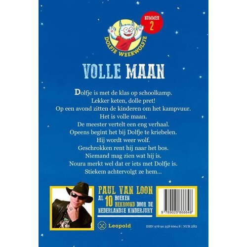 Boek: Dolfje weerwolfje Volle maan Boek: Dolfje weerwolfje Volle maan