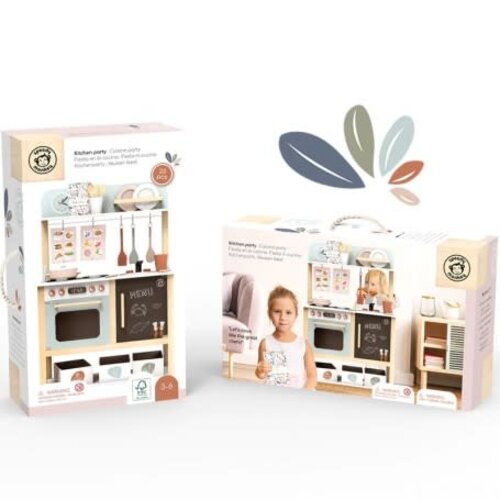 Speedy Monkey Houten speelkeuken Speedy Monkey