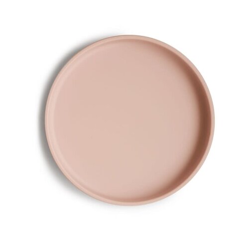 Mushie MUSHIE - CLASSIC SILICONE PLATE - BLUSH