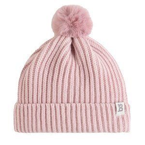 Baby's Only Mutje met pompon one size cool - Oud Roze