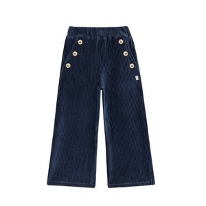 House of Jamie Rib Wijde Broek Classic Blue - 32308513483