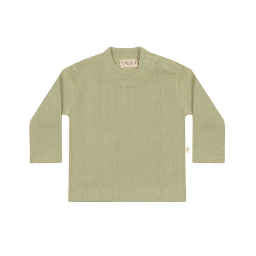 UAUA Collections HIGH NECK SWEATER – OLIVA UAUA Collections HIGH NECK SWEATER – OLIVA